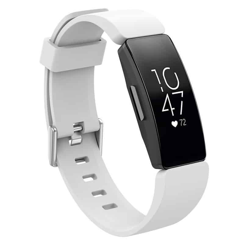 Curea Bratara Edman pentru Fitbit Inspire, marimea L, Alb