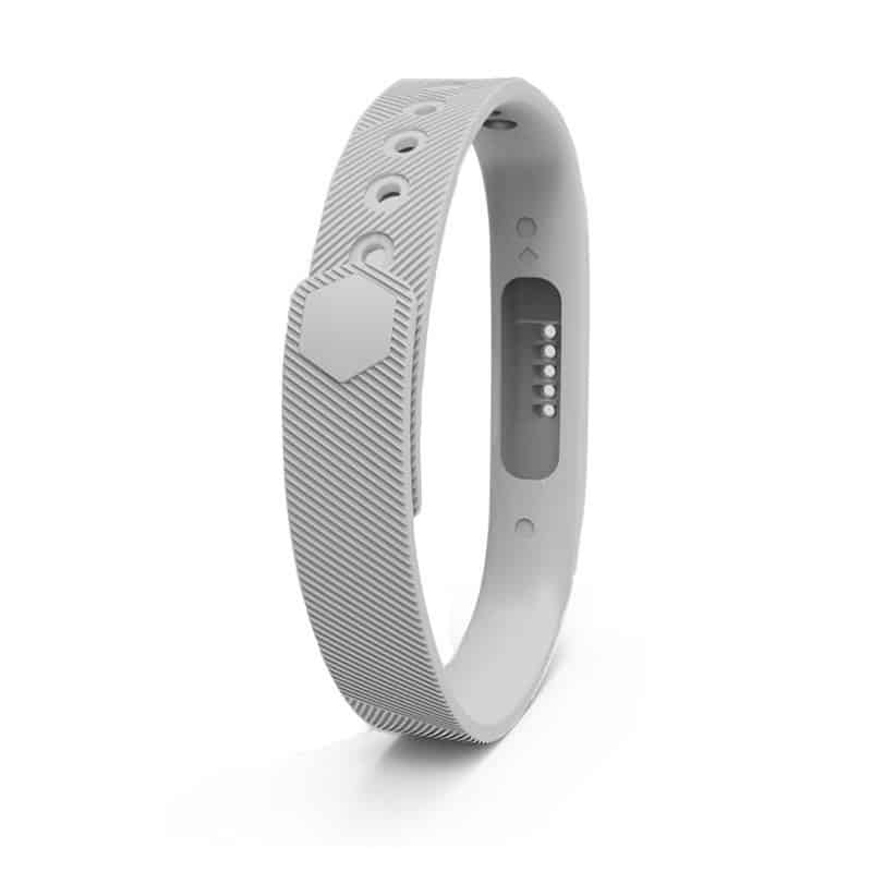 Curea Bratara Edman pentru Fitbit Flex 2, marimea L, Alb