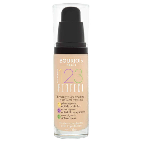 Fond de ten Bourjois 123 Perfect SPF 10, 30 ml