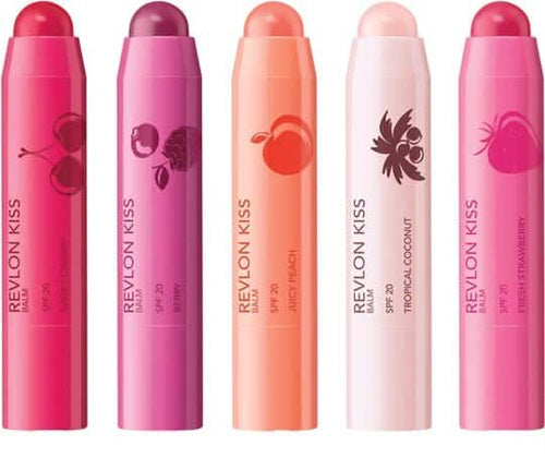 Set balsam de buze Revlon Kiss KISSABLES, 5 buc, diferite arome
