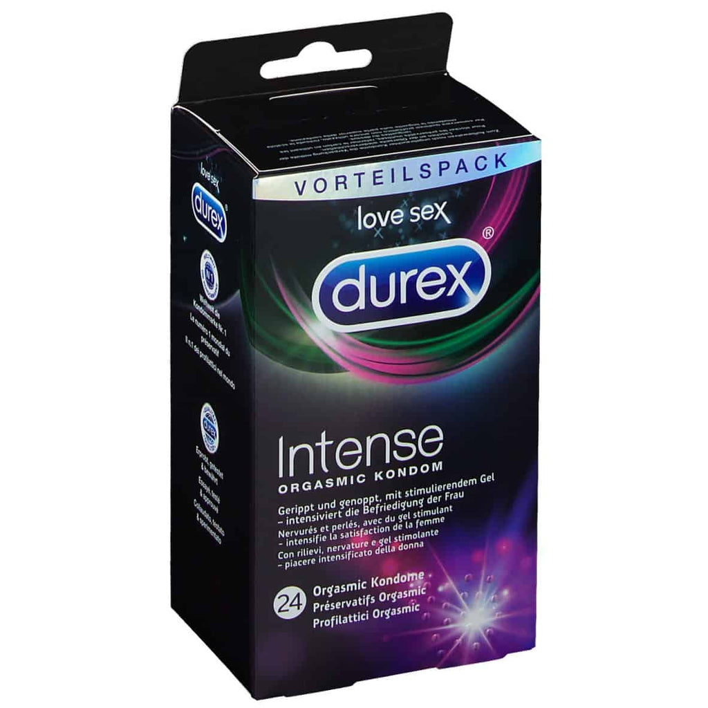 Prezervative Durex Intense Orgasmic, 24 bucati