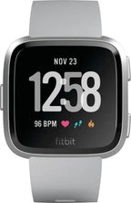 Curea Bratara Edman pentru Fitbit Versa / Versa 2, marimea S, Gri