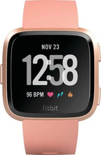 Curea Bratara Edman pentru Fitbit Versa / Versa 2, marimea L, Peach