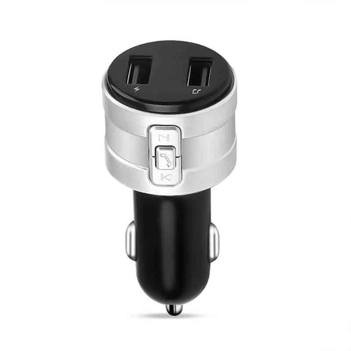 Adaptor Car Kit FM handsfree Edman BK04, Bluetooth 5.0, 2xUSB