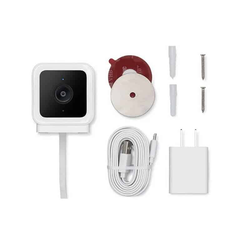 Camera de supraveghere Smart Wyze Cam V3, Night Vision, 2-Way Audio, Alb