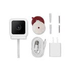 Camera de supraveghere Smart Wyze Cam V3, Night Vision, 2-Way Audio, Alb