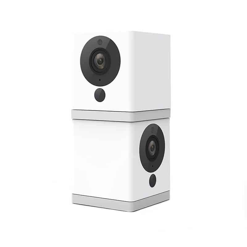 Set 2 camere de supraveghere Smart Wyze Cam V2, Night Vision, 2-Way Audio, Alb