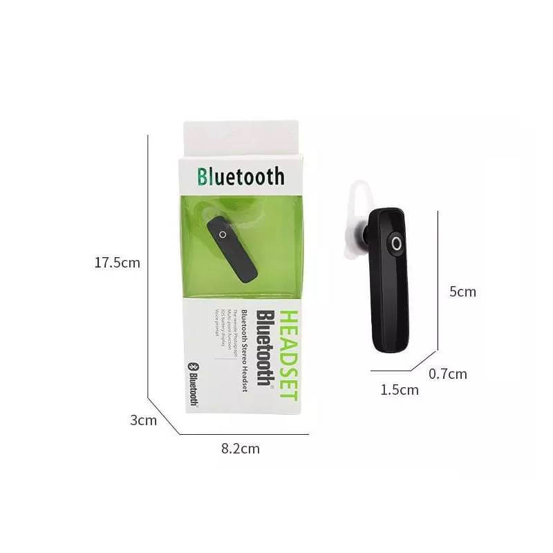 Casca bluetooth Edman M165, sport, bluetooth 5.0, utilizare partea stanga/dreapta, Negru