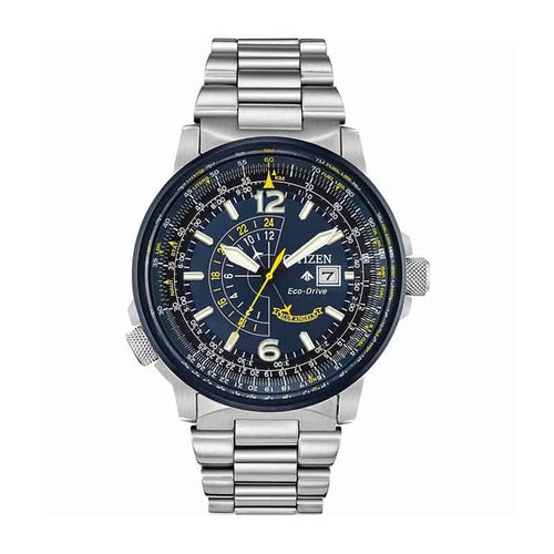 Ceas barbatesc Citizen BJ7006-56L Blue Angels Promaster Nighthawk Eco-Drive Blue