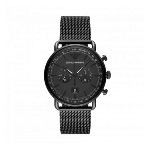 Ceas barbatesc Emporio Armani AR11264 Aviator Chronograph Quartz Black