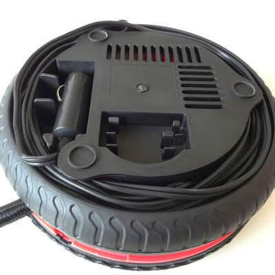 Compresor aer Edman LC-302 cu priza auto/moto, manometru, putere max. 18 bari, buton on/off, Negru