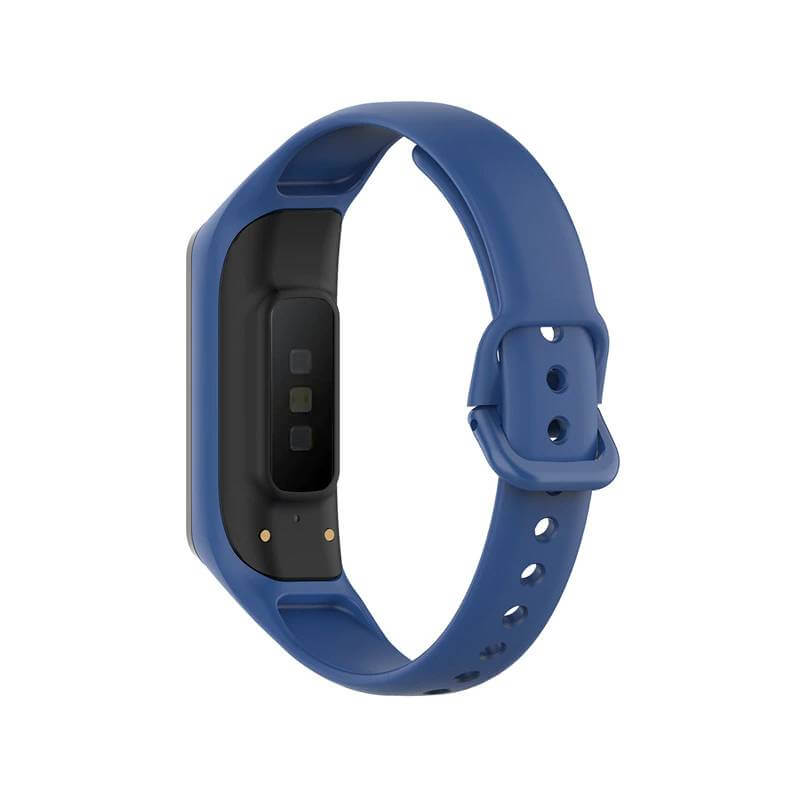 Curea Bratara Edman pentru Huawei Watch Fit 2, siliconica, Albastru