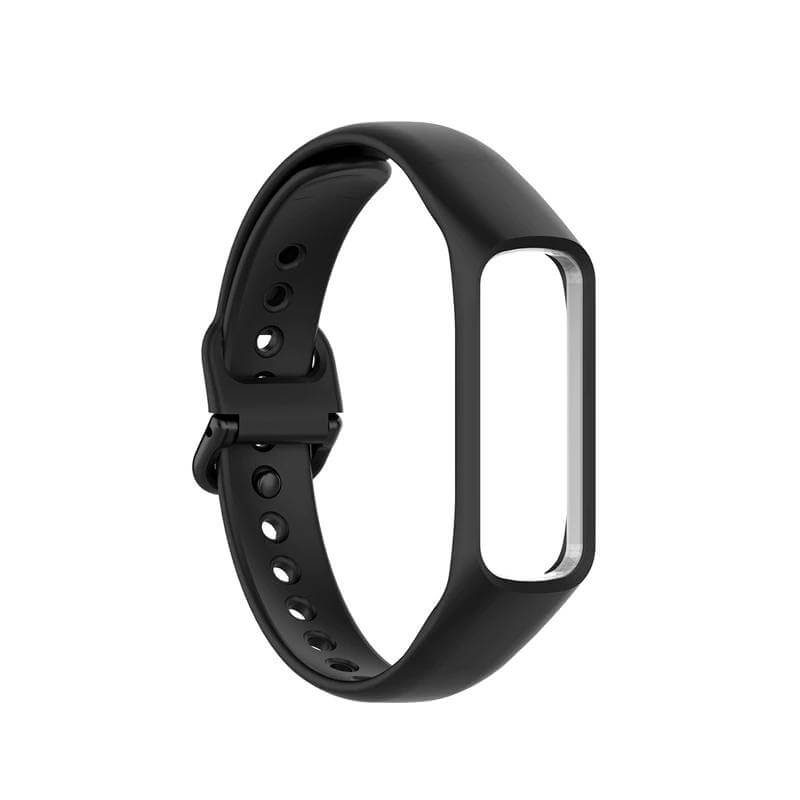 Curea Bratara Edman pentru Huawei Watch Fit 2, siliconica, Negru