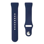 Curea Edman Soft Silicone pentru Fitbit Charge 3/4/3SE, S, Albastru inchis