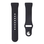Curea Edman Soft Silicone pentru Fitbit Charge 3/4/3SE, S, Negru