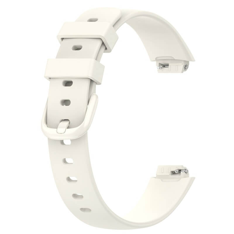 Curea Edman compatibila Fitbit Inspire 3, marimea S, Lunar White