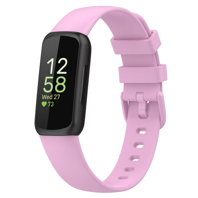 Curea Edman compatibila Fitbit Inspire 3, marimea L, Roz