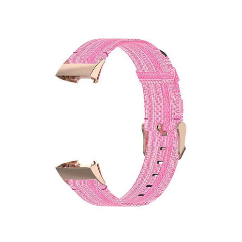 Curea de schimb Edman pentru Fitbit Charge 3 / 4 / 3 SE, material textil