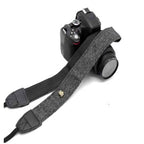 Curea de umar/gat Edman SLR1 pentru aparate foto DSLR, 75cm, Negru