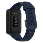 Curea siliconica Edman pentru Xiaomi Mi Band 7 Pro, Albastru