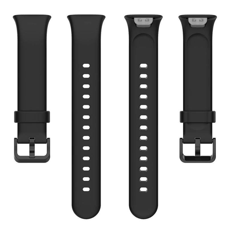 Curea siliconica Edman pentru Xiaomi Mi Band 7 Pro, Negru