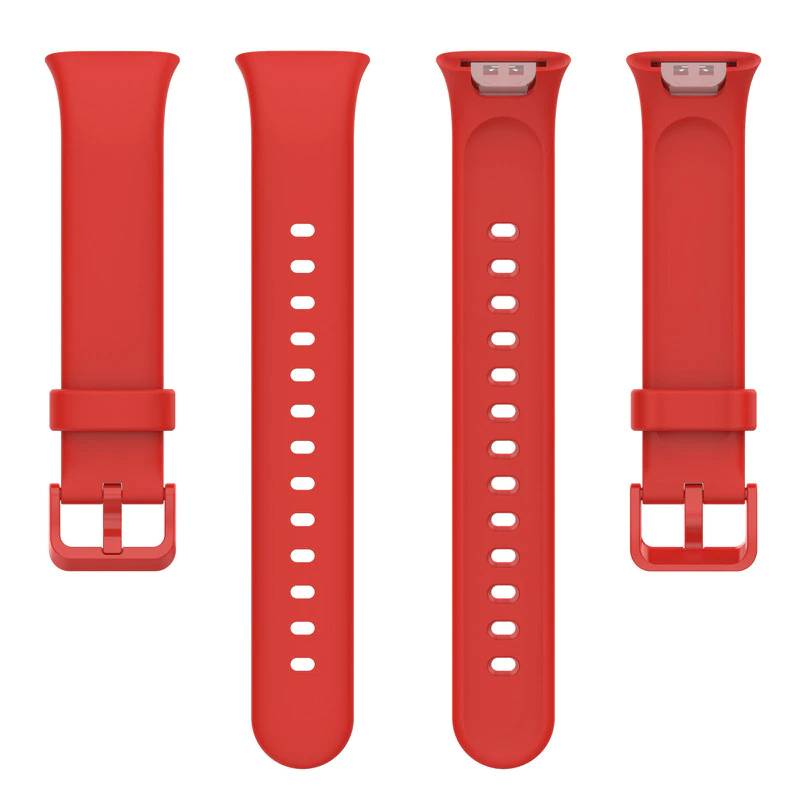 Curea siliconica Edman pentru Xiaomi Mi Band 7 Pro, Rosu