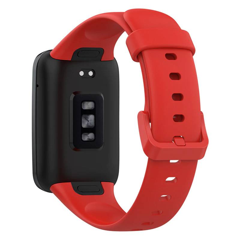 Curea siliconica Edman pentru Xiaomi Mi Band 7 Pro, Rosu