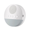 Dispozitiv sunete albe Edman A1, 20 sunete HD pentru bebelusi si adulti, reincarcabil, timp personalizat, lumina de veghe, White Noise, Alb