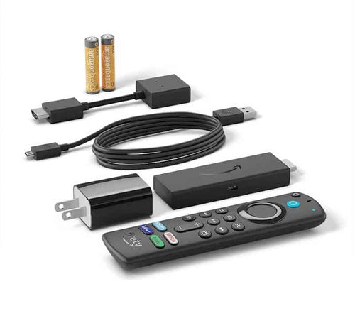 Amazon Fire TV Stick 4K incl. Alexa Voice Remote (telecomanda TV inclusa), butoane Netflix si Amazon Prime, Dolby Vision, Negru
