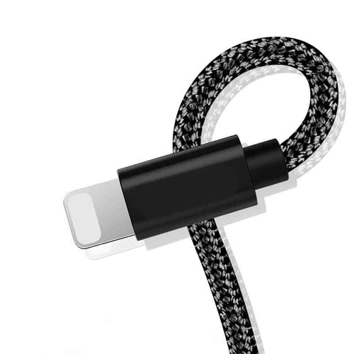 Cablu de date Edman, USB-C To Lightning (iPhone), 18W, 1m, Negru
