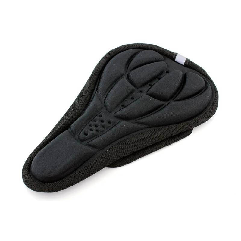 Husa universala Edman AVX-RW5D cu gel pentru scaunul bicicletei, Negru