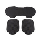 Huse de protectie MOTOR10 LXR-N pentru scaunele auto, set 3 piese, cusatura gold, Negru