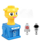 Jucarie interactiva lansator de baloane Edman POB Fun Puzzle - masinute cu baloane, educativ, pompa pentru baloane, 12 baloane, Negru