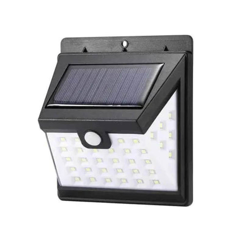 Lampa de perete Edman cu incarcare Solara, Negru