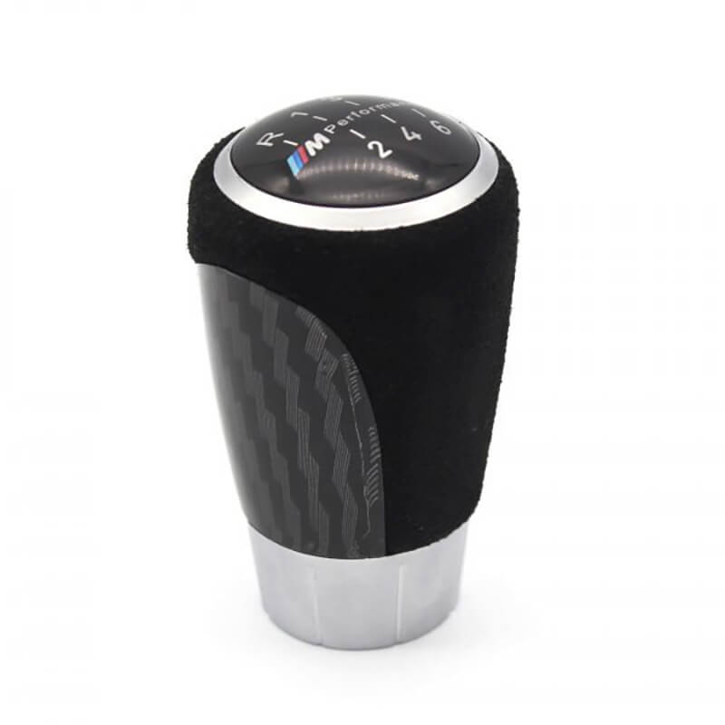 Maneta-schimbator-nuca-sport-BMW-M-Performance-pentru-Seria-E-insertii-carbon-6-viteze