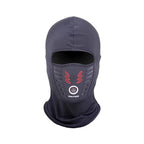 Masca pentru Ski de iarna Winter Windproof Lycra Fleece Thermal Full Face Motorcycle Mask, Negru