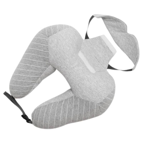 Perna pentru gat si avion Edman Essential U1S, cu suport lombar, 32x30x11 cm