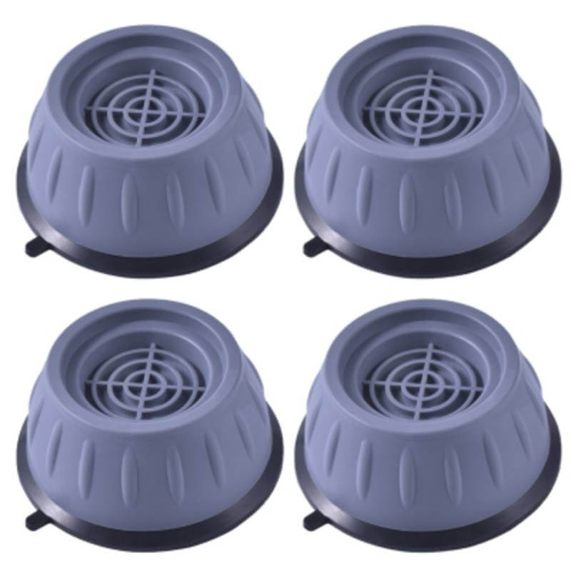 Picioruse premium suport antiderapante si anti-zgomot Edman 4PBA pentru masina de spalat sau uscator, set 4 bucati