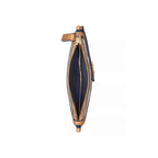 Portmoneu din piele pentru femei Tommy Hilfiger Julia Zip Card Case Navy, Albastru