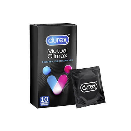 Prezervative Durex Mutual Climax, 10 bucati
