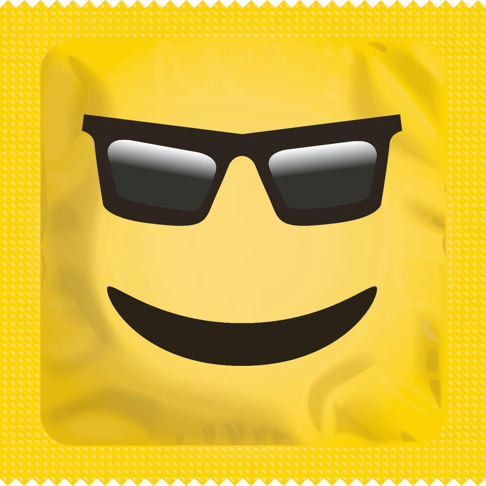 Prezervative Pasante Smiley Face Emoji, 10 bucati