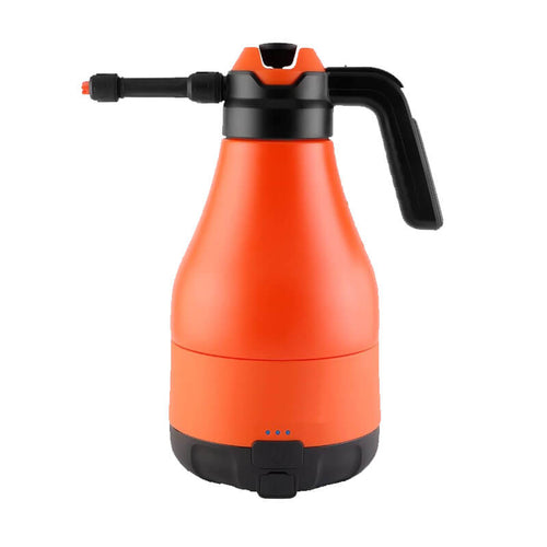 Pulverizator electric pentru spalat auto/moto cu spuma, rezistenta la coroziune acid alcalin, 2500mAh, rezervor de 1.8L, Portocaliu