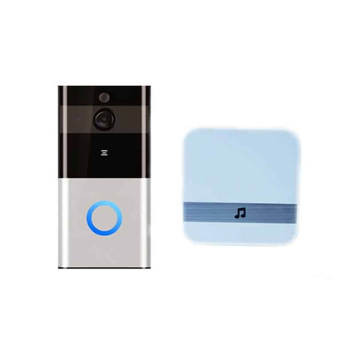 Sonerie wireless cu camera video Edman Marlboze 720P Video Doorbell, Senzor Miscare, Night View si Receiver