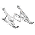 Suport-laptop-tableta-Edman-stand-pliabil-reglabil-universal-non-alunecos-aluminiu-argintiu
