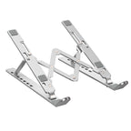 Suport-laptop-tableta-Edman-stand-pliabil-reglabil-universal-non-alunecos-aluminiu-argintiu