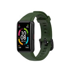 Curea Bratara Edman pentru Huawei Honor Band 6, siliconica, Verde