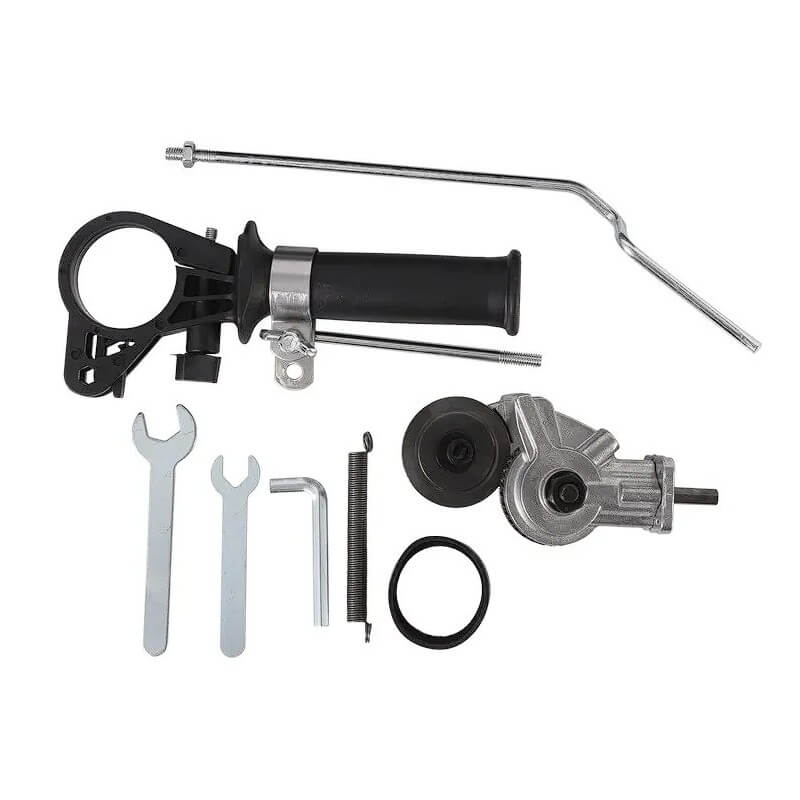 Adaptor bormasina cu role Edman pentru taiat tabla si materiale feroase, Argintiu