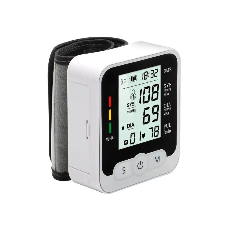 Aparat pentru monitorizat tensiunea Edman TNS-1, Plastic, LCD, Cu baterii, Alb