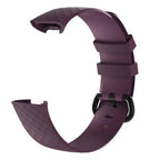 Curea Bratara Edman pentru Fitbit Charge 3 / 4, marimea S, Mov