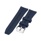 Curea Bratara Edman pentru Huawei Watch GT Active, 22mm, Albastru inchis